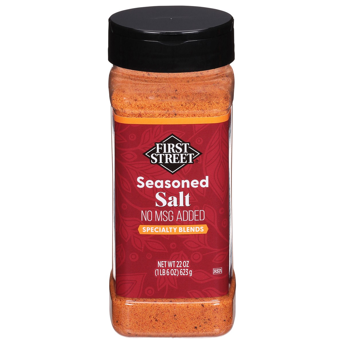 slide 3 of 4, Tradewinds/First Street Seasoning Salt No Msg, 22 oz