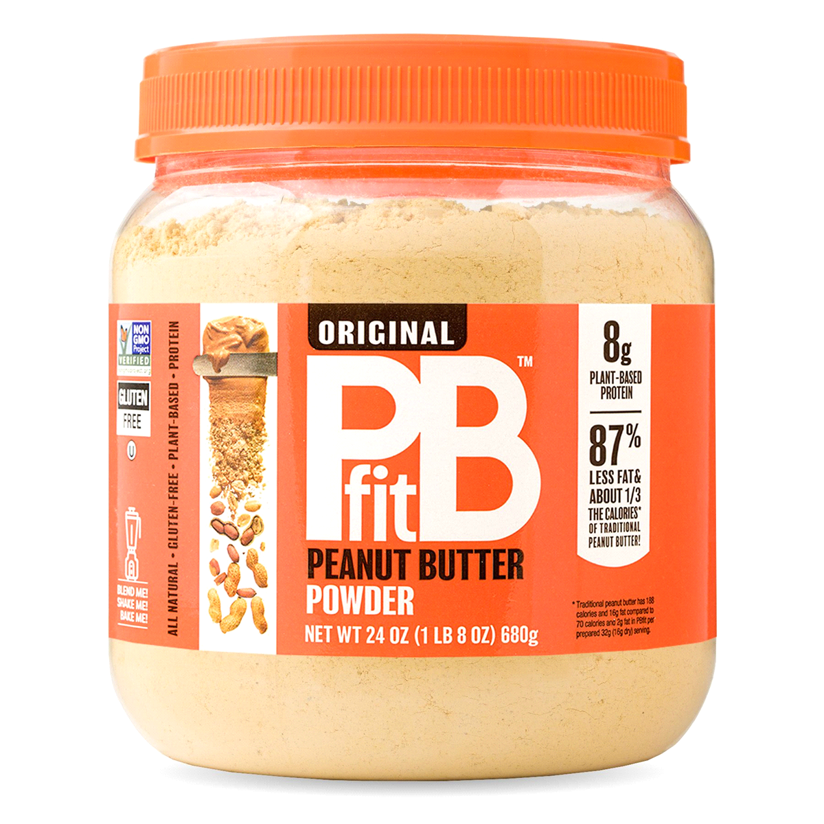 slide 1 of 17, PBfit Original Peanut Butter Powder 24 oz, 24 oz