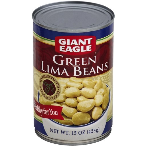 slide 1 of 1, Giant Eagle Green Lima Beans, 15 oz