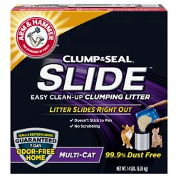 ARM & HAMMER SLIDE Easy Clean-Up Multi-Cat Clumping Cat Litter 14 lb