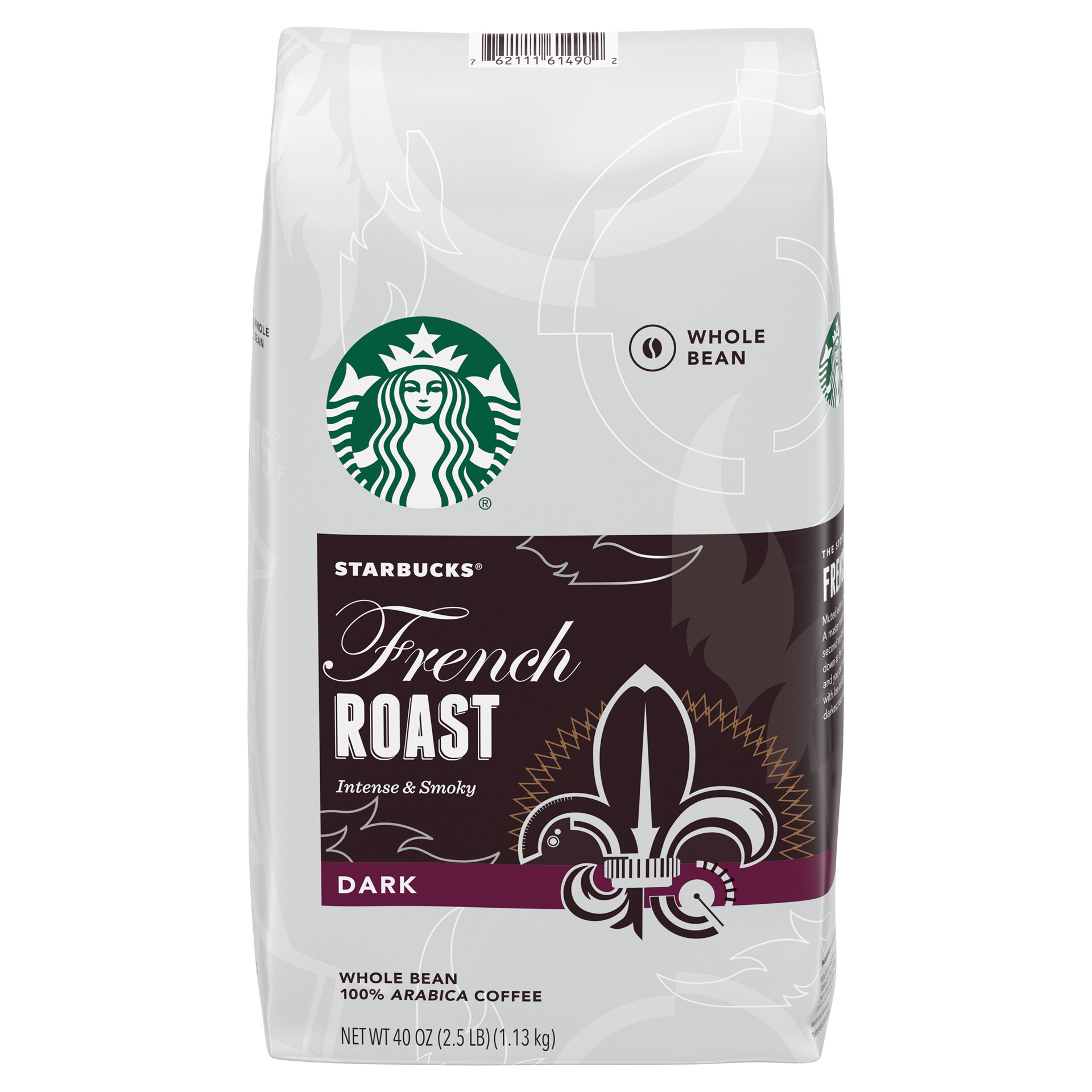 slide 1 of 13, Starbucks Whole Bean French Roast Coffee, 2.5 lb