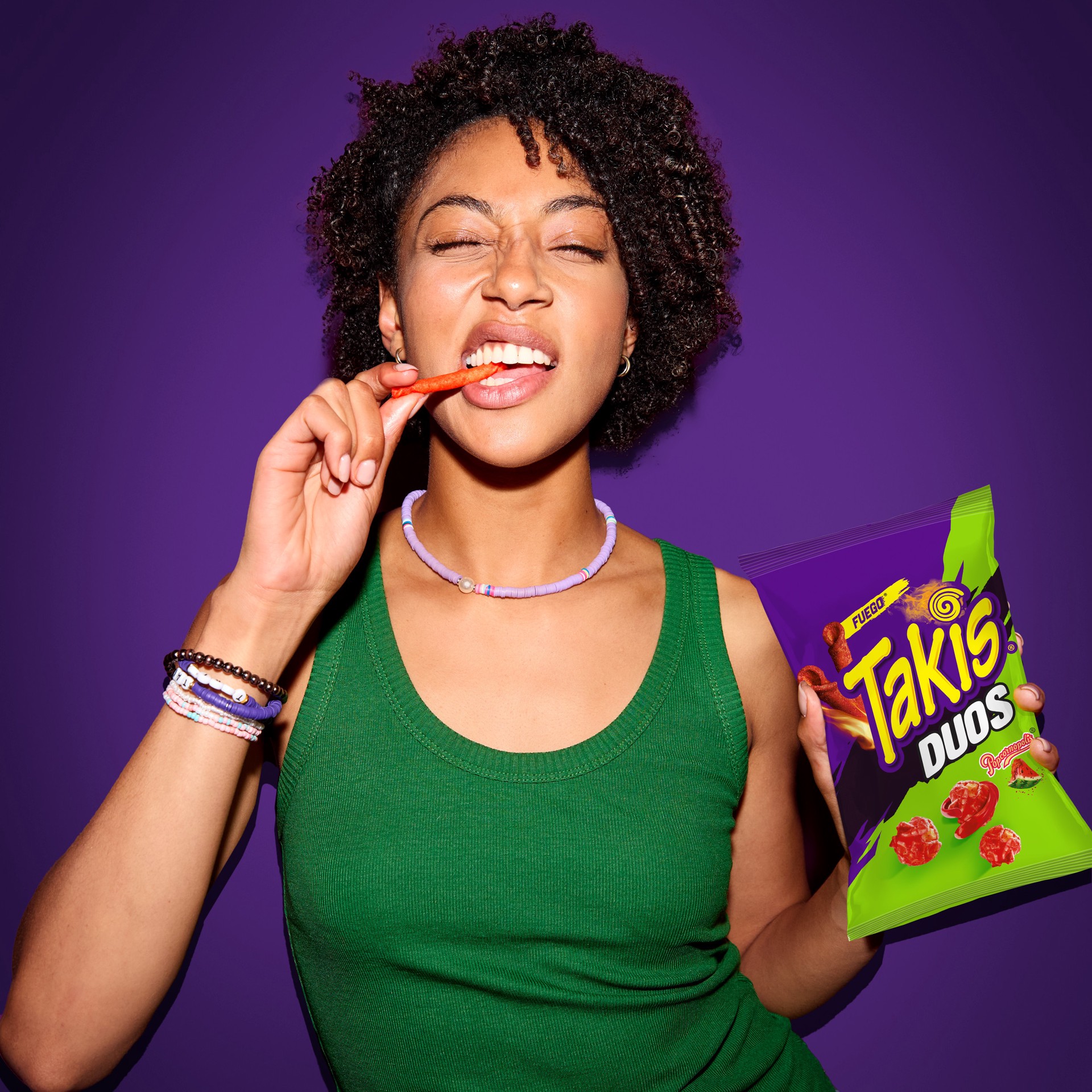 slide 3 of 5, Takis Duos Popcornopolis Extreme Fuego Snack Mix 3 oz, 3 oz