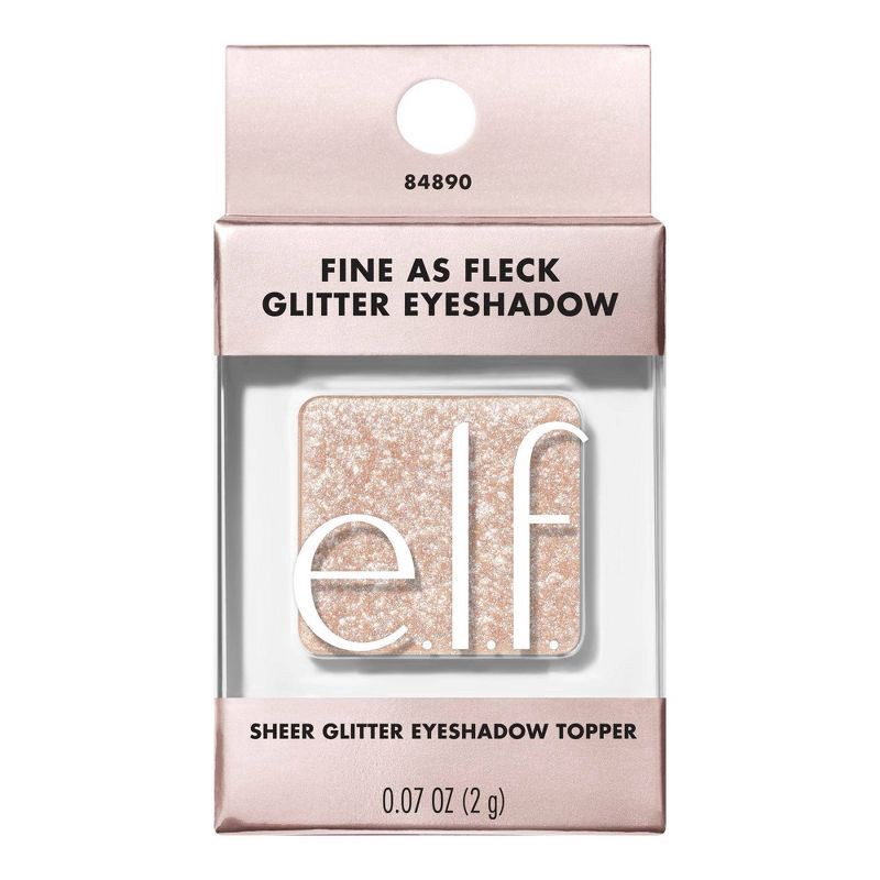 slide 3 of 12, e.l.f. Fine as Fleck Glitter Eyeshadow - White Hot - 0.07oz, 0.07 oz