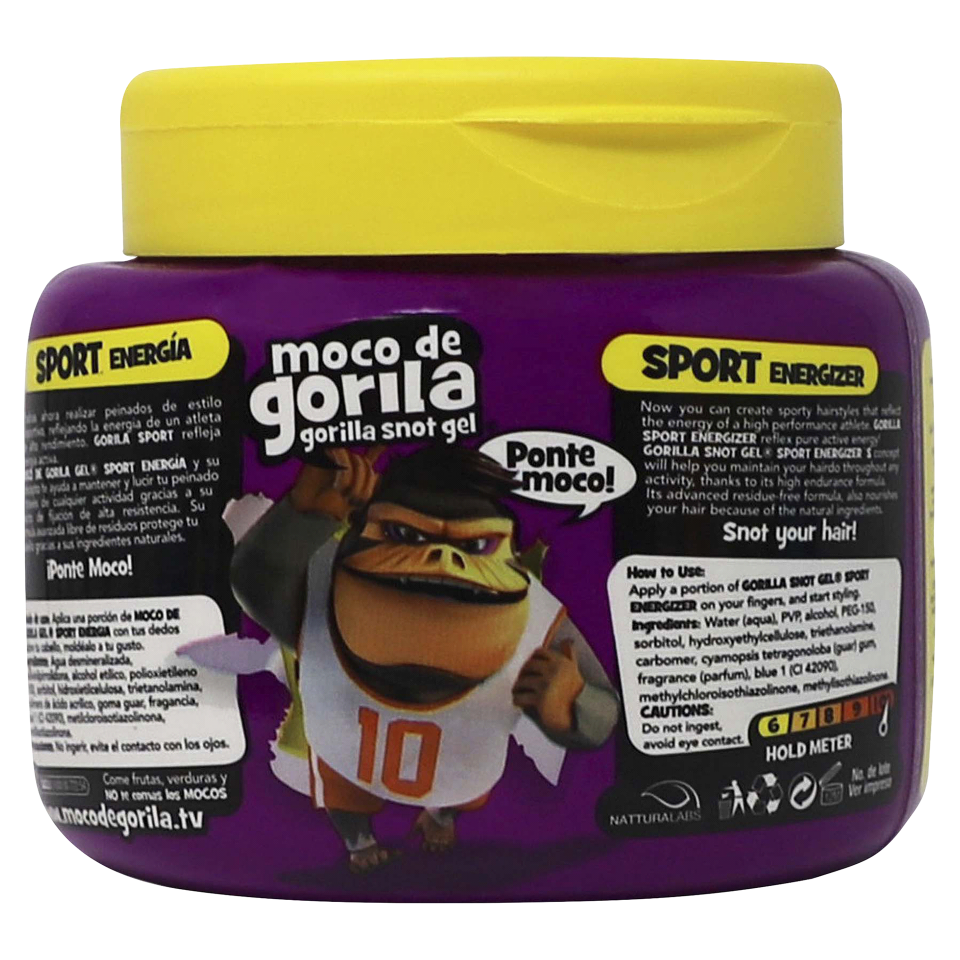 slide 5 of 9, Moco De Gorila Sport Hair Gel Jar, 9.52 oz