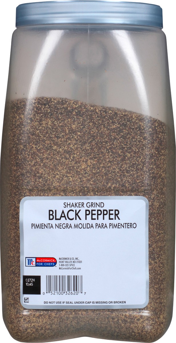 slide 7 of 12, McCormick Culinary Shaker Grind Black Pepper, 5 lb, 5 lb