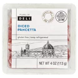 Publix Deli Diced Pancetta