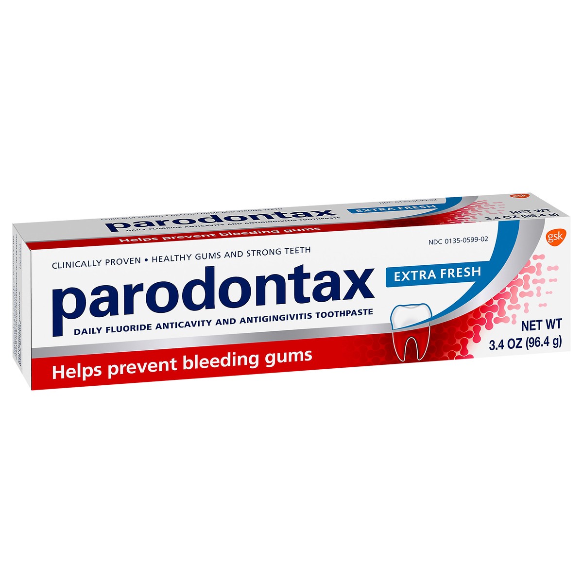 slide 9 of 10, Parodontax Gingivitis Toothpaste for Bleeding Gums, Extra Fresh - 3.4 Ounces, 3.4 oz