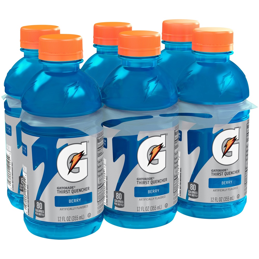 Gatorade Berry Sports Drink Bottles 6 ct; 12 fl oz Shipt