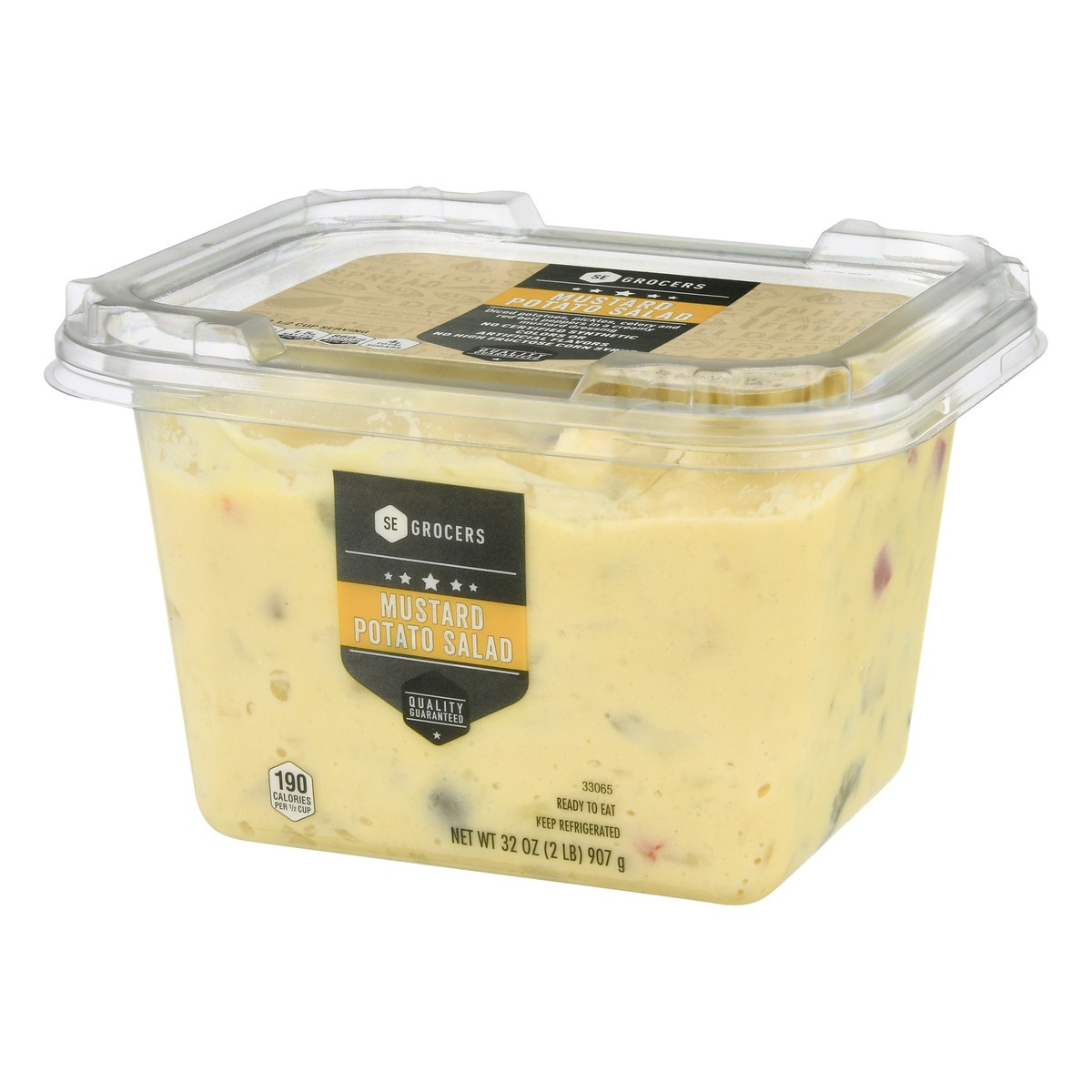 slide 12 of 14, SE Grocers Mustard Potato Salad 32oz, 2 lb