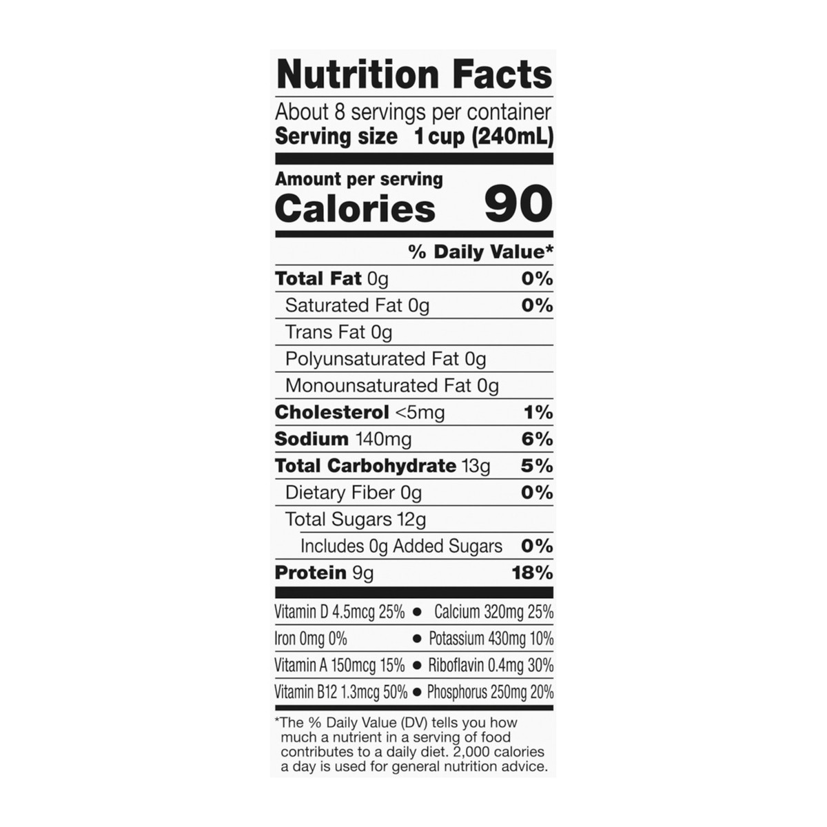 slide 2 of 13, Horizon Organic Nonfat High Vitamin D Milk, Half Gallon, 1/2 gal