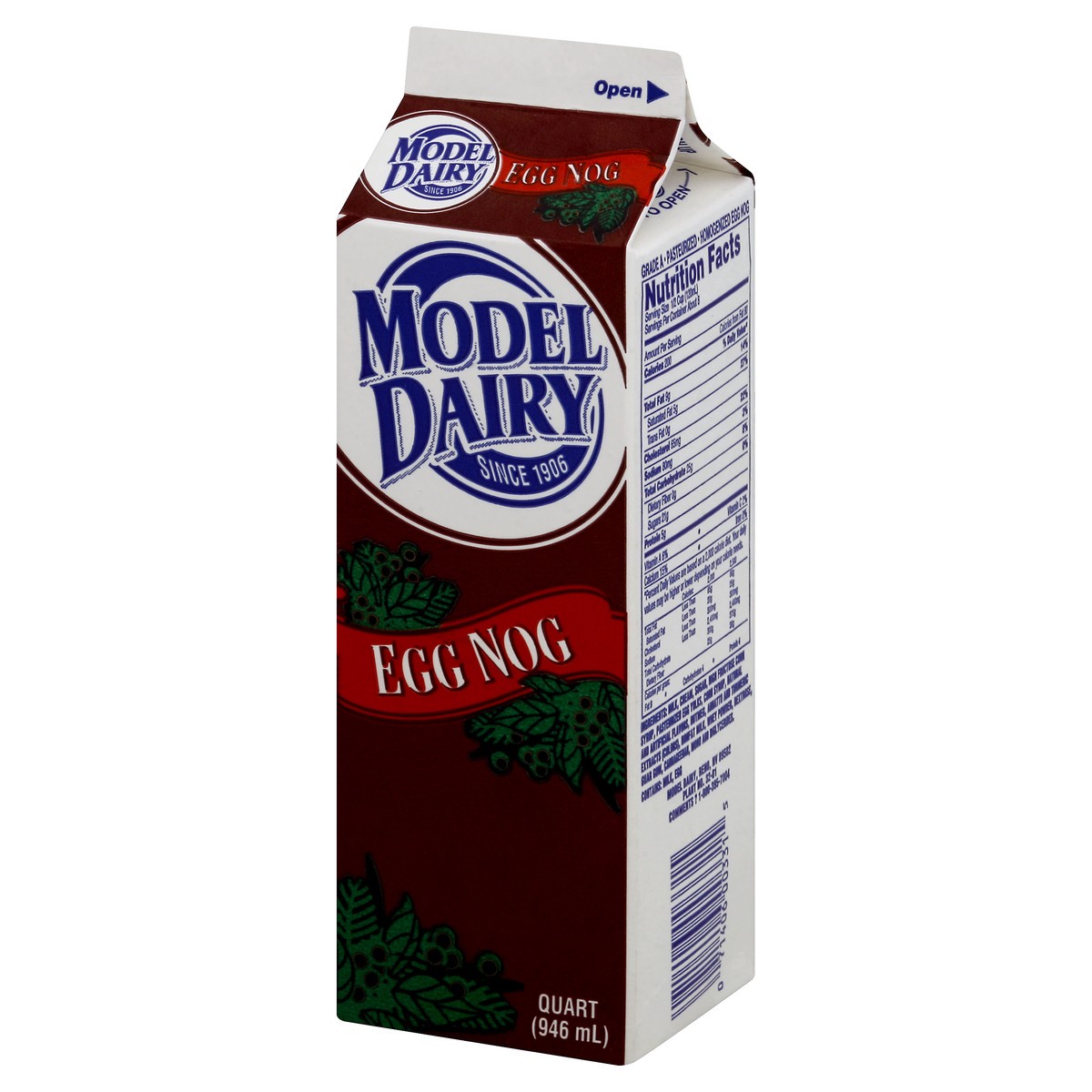 slide 7 of 10, Model Dairy Egg Nog 1 qt, 1 qt