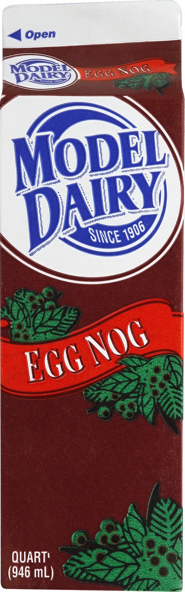 slide 6 of 10, Model Dairy Egg Nog 1 qt, 1 qt