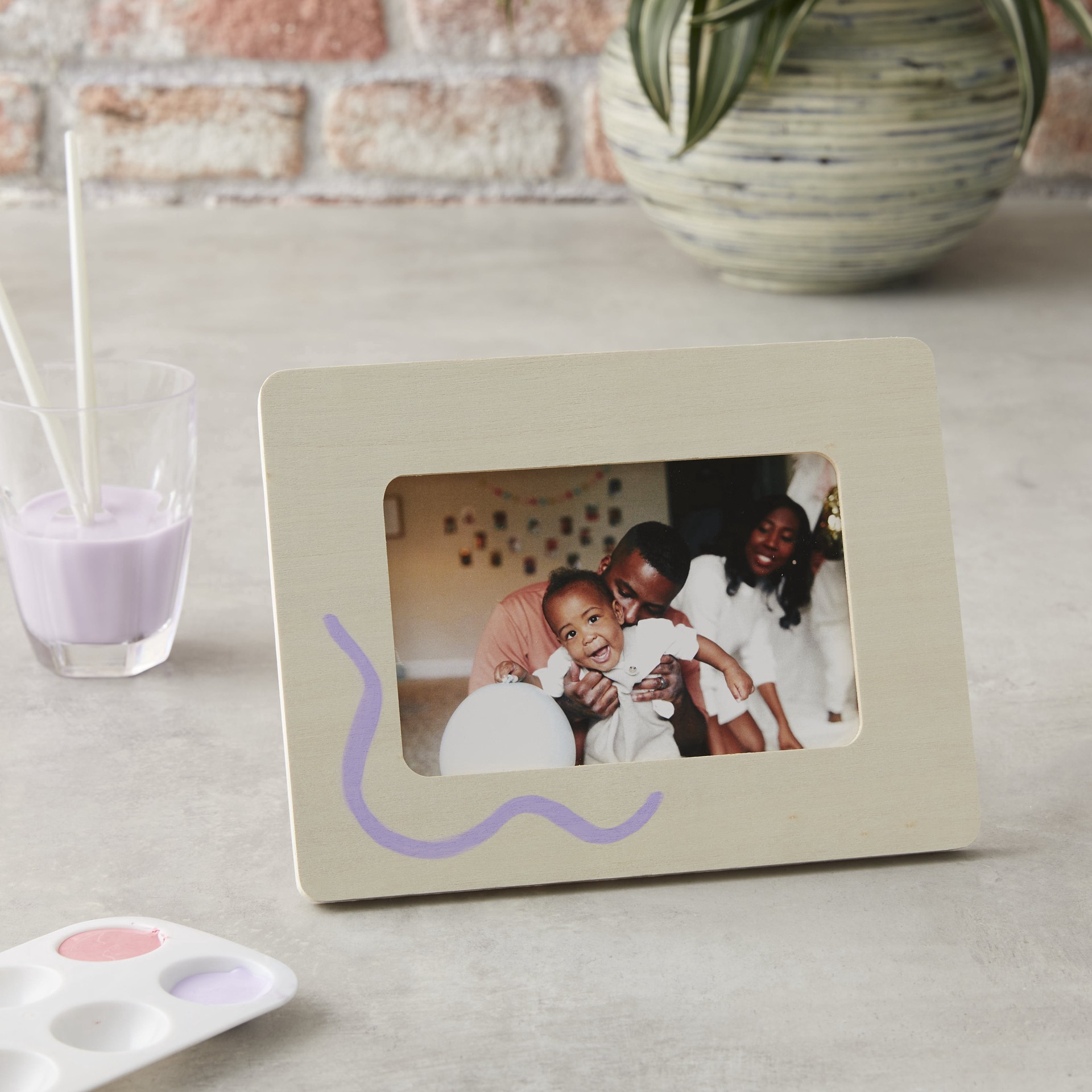 slide 2 of 4, 4" X 6" Ready-To-Finish Wood Frame By Make Market, 4 in x 6 in