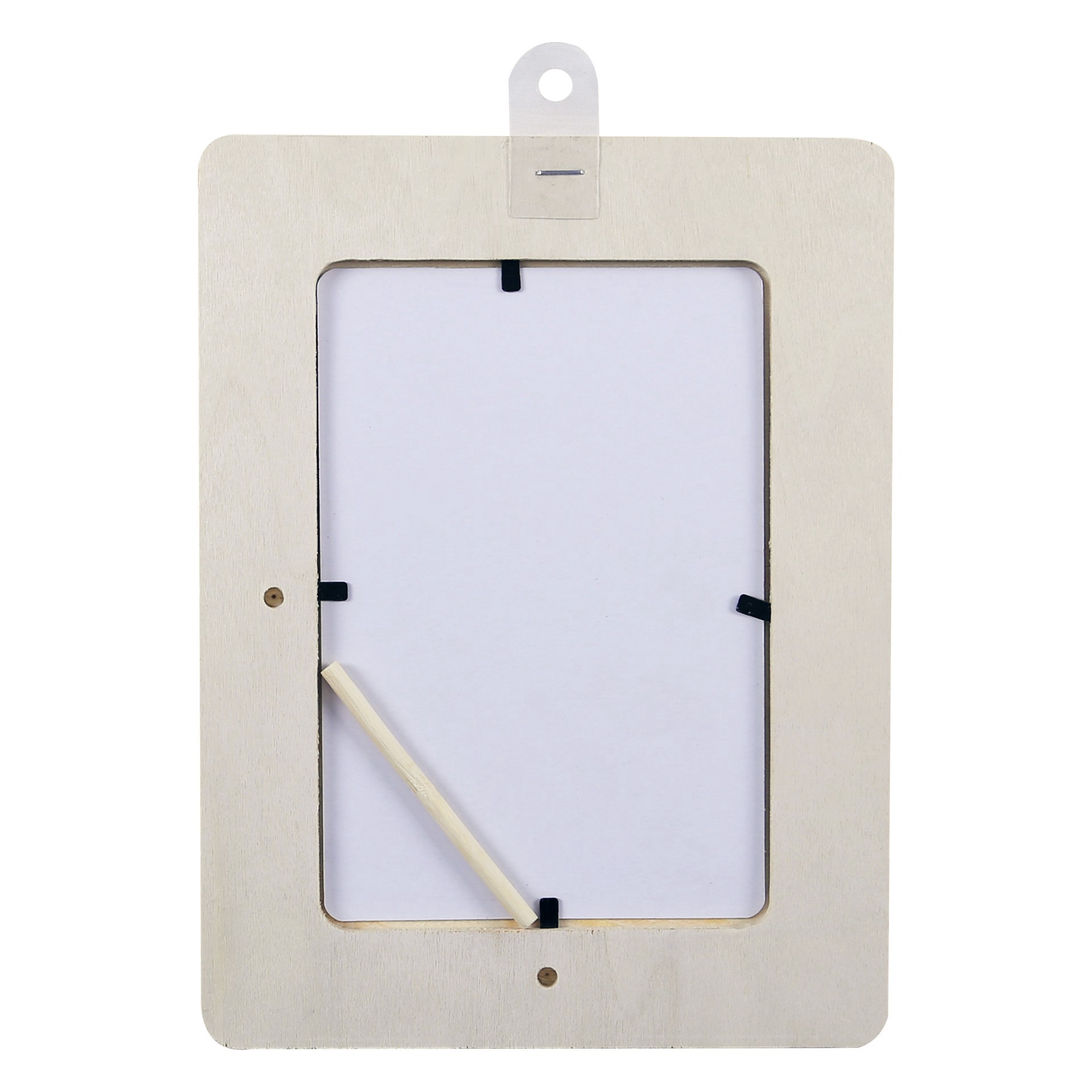 slide 4 of 4, 4" X 6" Ready-To-Finish Wood Frame By Make Market, 4 in x 6 in