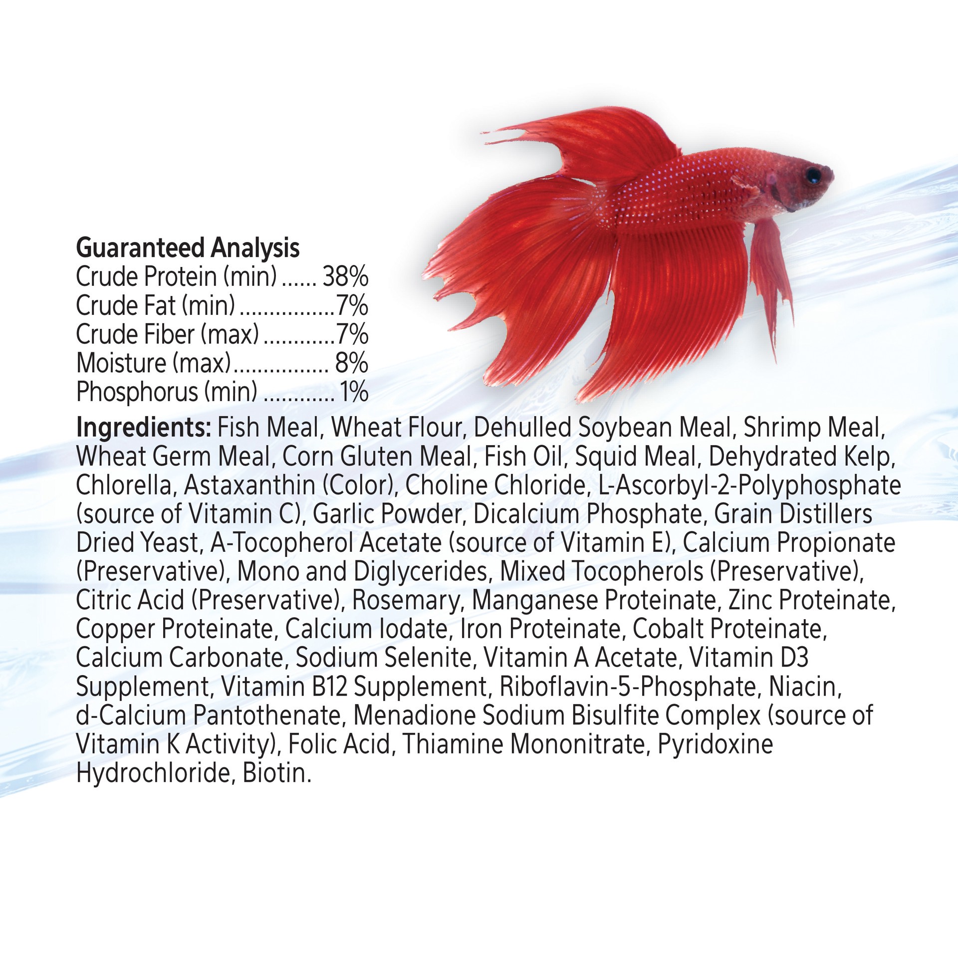 slide 7 of 8, Aqueon Betta Food Color Enhancing Floating Pellet, .95 Ounces, 1 ct