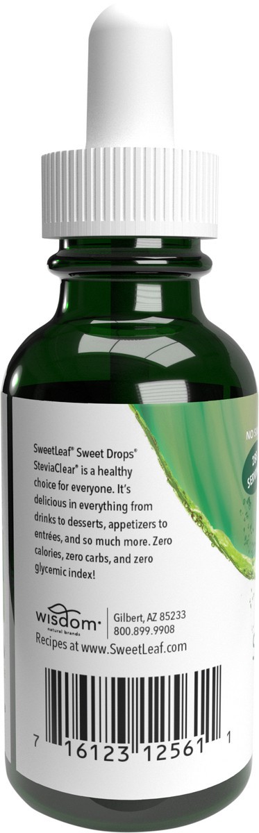 slide 9 of 9, SweetLeafclear Liquid Stevia, 2 oz