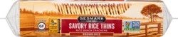 Sesmark Savory Brown Rice Rice Thins 3.2 oz
