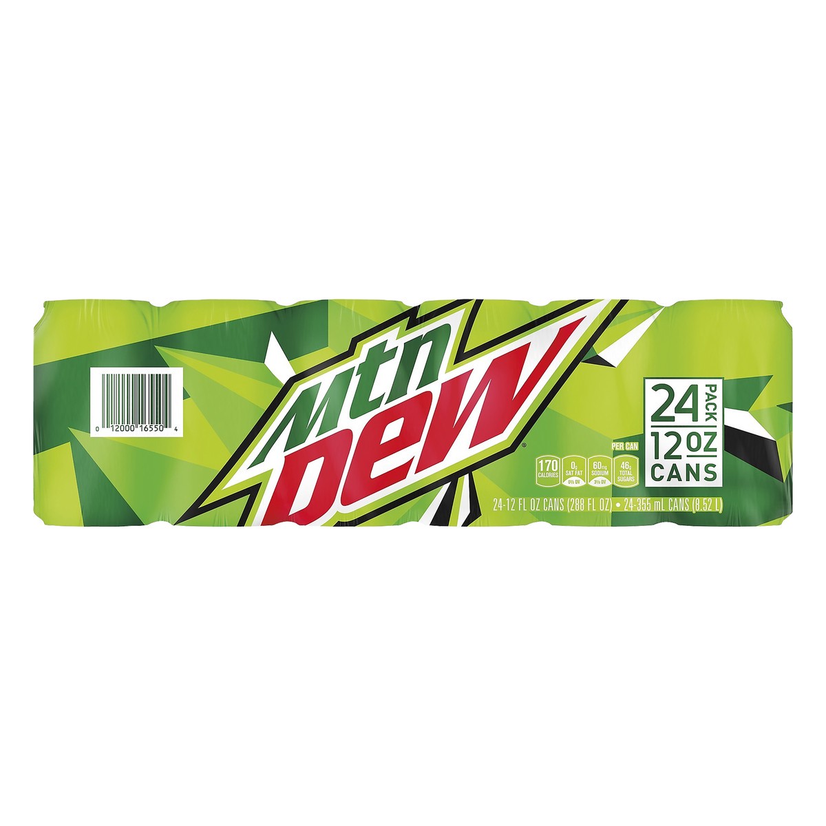 slide 5 of 7, Mountain Dew 24 Pack Soda 24 ea - 24 ct, 24 ct