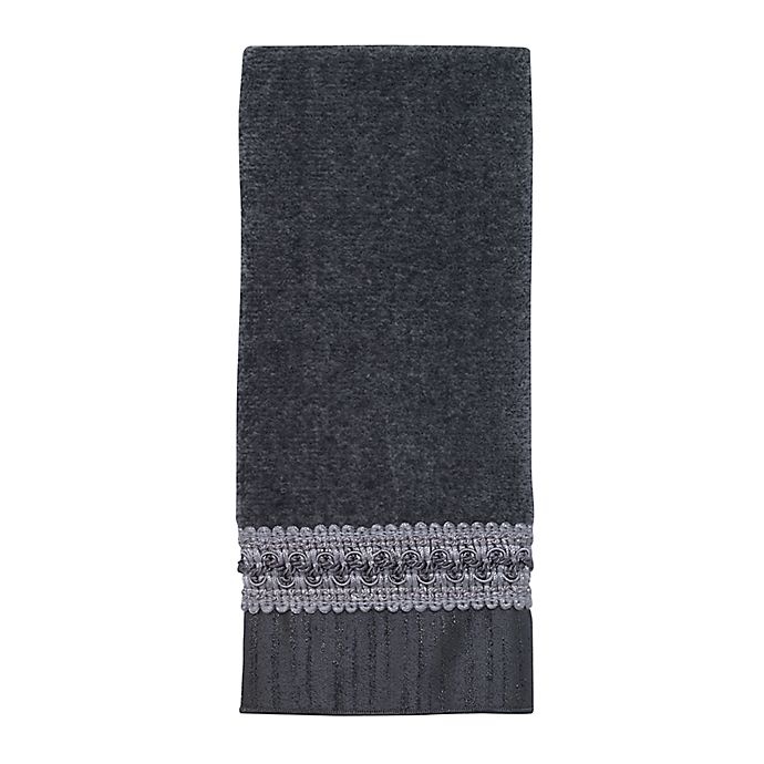 slide 1 of 1, Avanti Braided Cuff Fingertip Towel - Granite, 1 ct