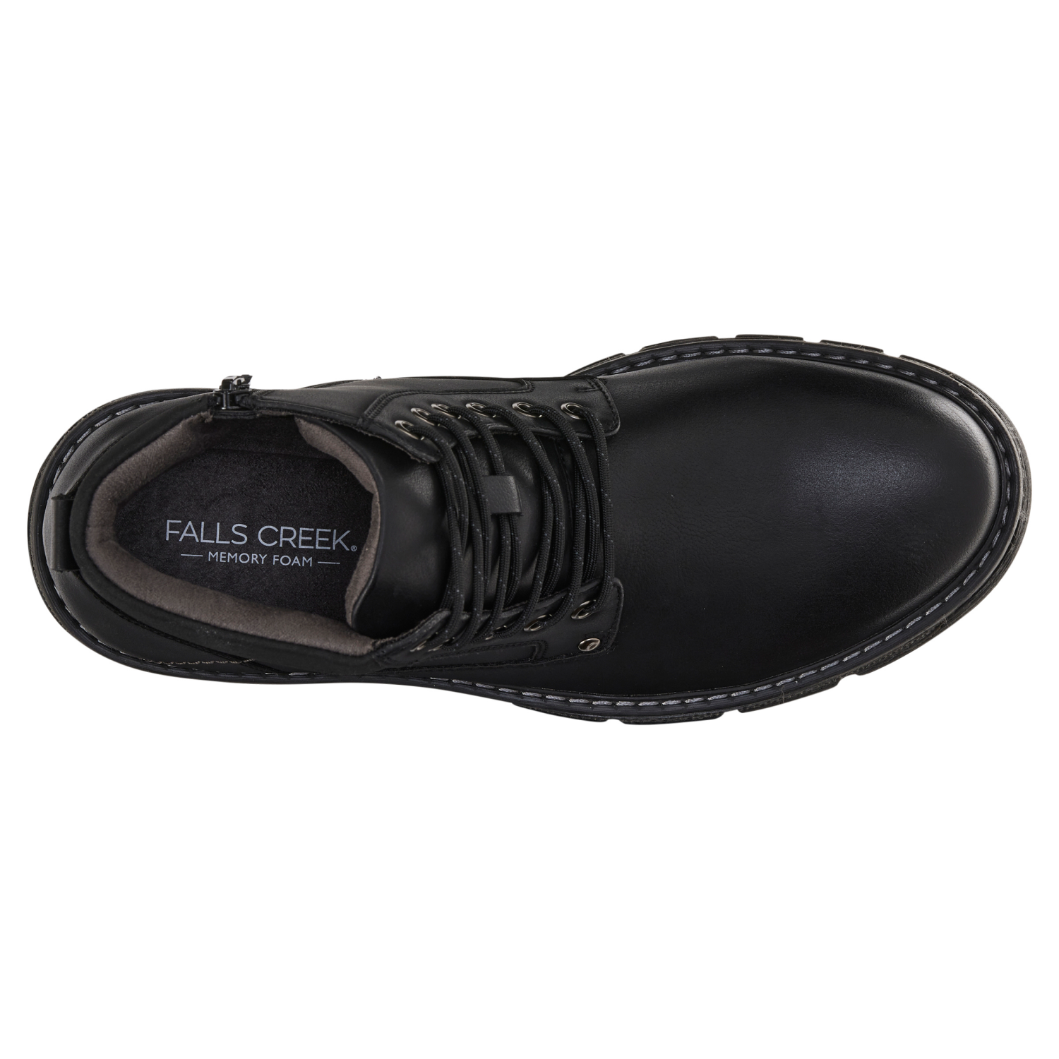 slide 6 of 6, Falls Creek Men's Brent Boot, Black, Size 8, 1 ct