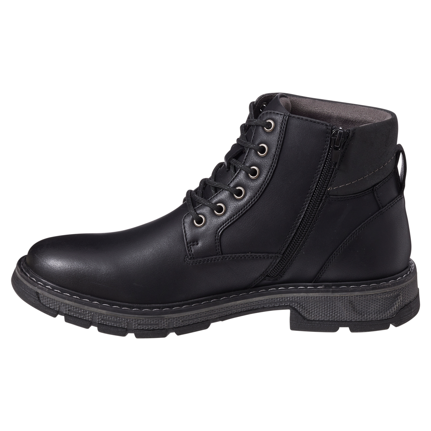 slide 4 of 6, Falls Creek Men's Brent Boot, Black, Size 10, 1 ct