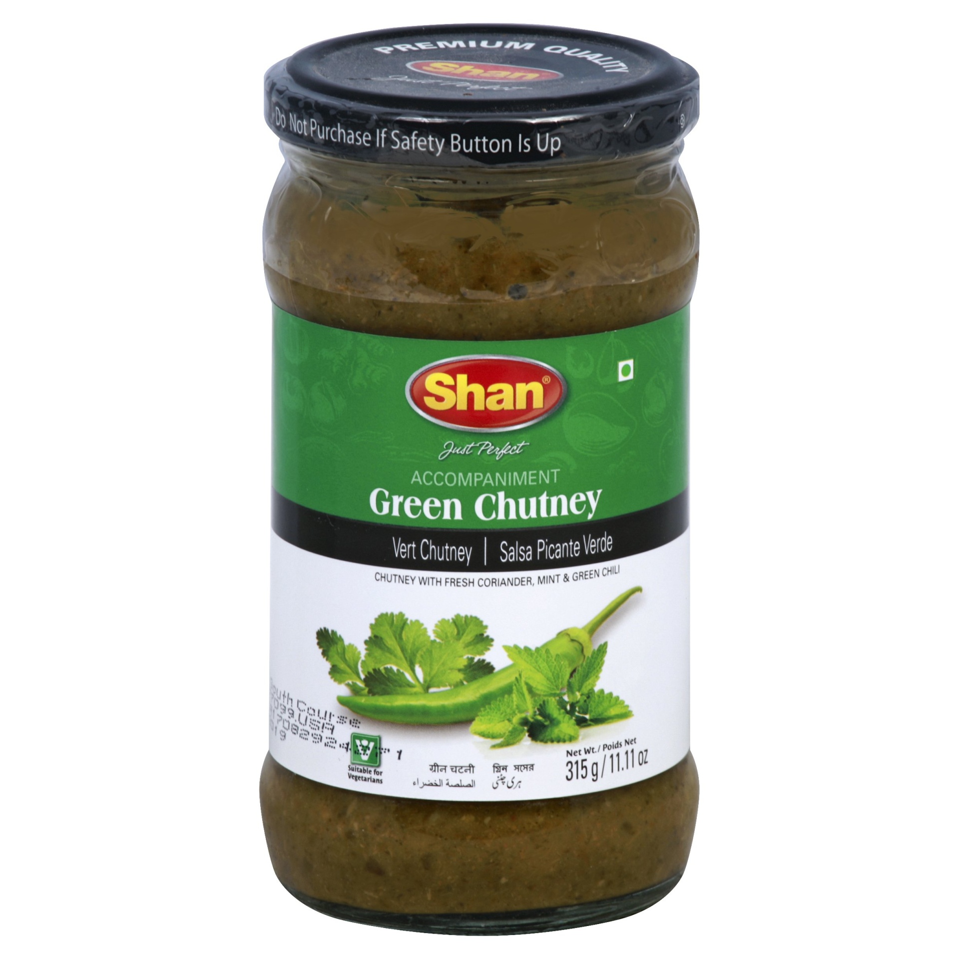 slide 1 of 2, Shan Green Chutney 315 g, 315 g