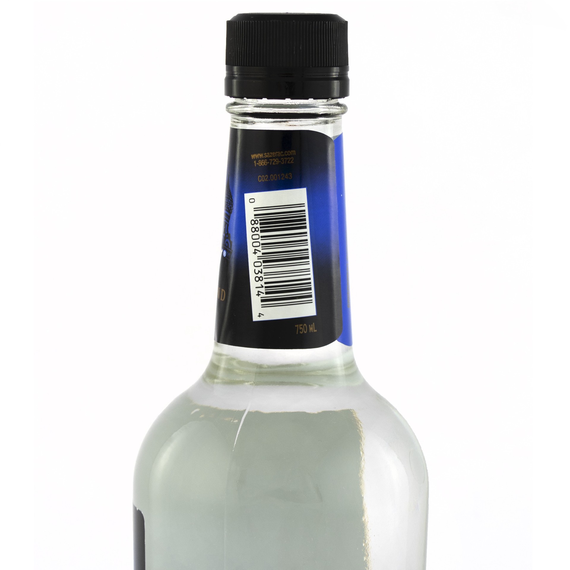 slide 2 of 2, Popov 100 Vodka, 750 ml