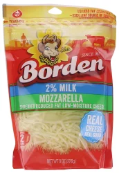 Borden 2% Mozzarella Shredded