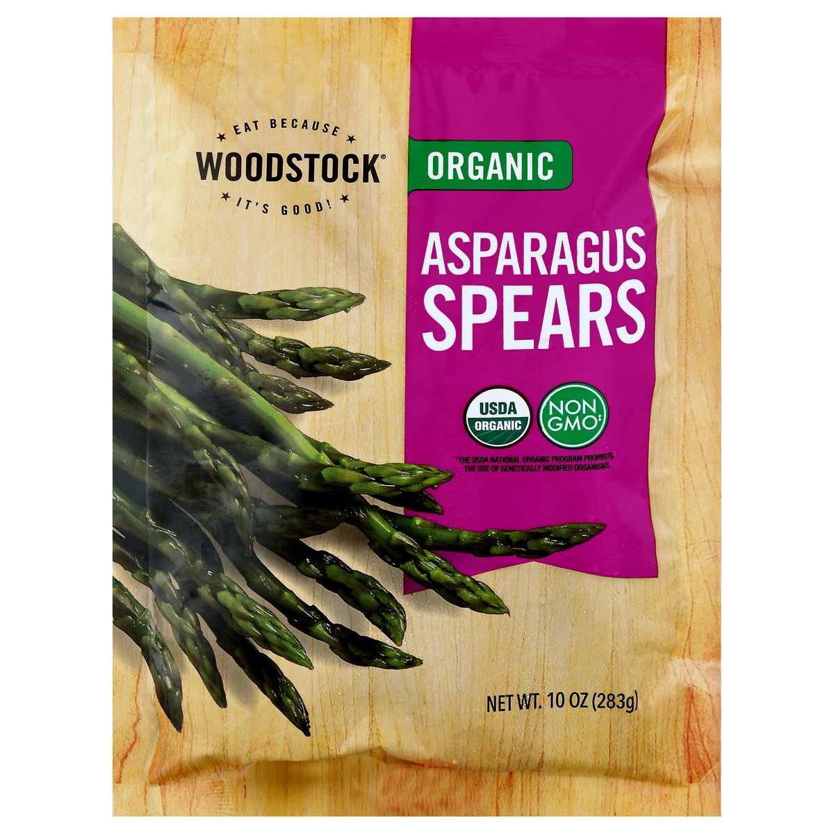 slide 1 of 9, Woodstock Organic Asparagus Spears 10 oz, 10 oz