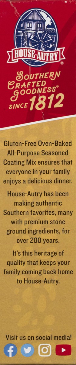 slide 8 of 13, House-Autry Oven Baked Gluten-Free Seasoned Coating Mix 4.5 oz, 4.5 oz