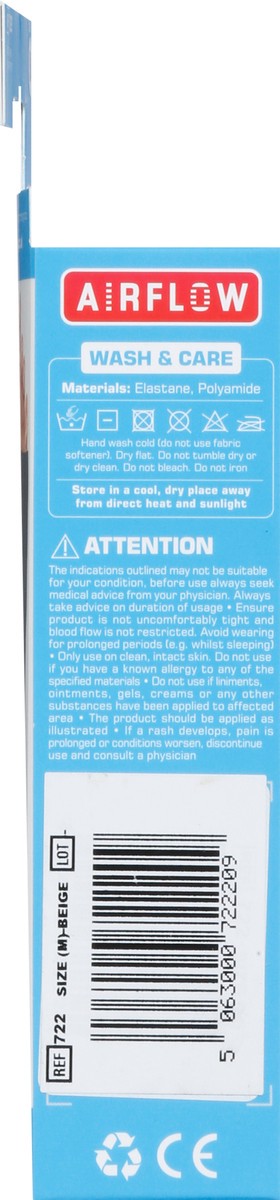 slide 7 of 9, Neo G Airflow Mild Black Wrist & Thumb Support Size M 1 ea, 1 ct