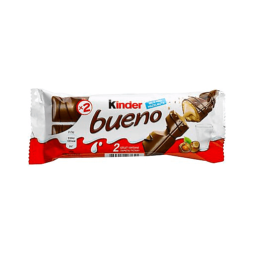 slide 1 of 1, Kinder Bueno Chocolate Bar, 2.25 oz