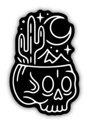 Stickers Northwest Vinyl Utah Desert Skull Sticker, 1 ct