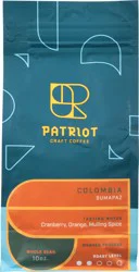 Patriot Colombia Sumapaz Whole Bean Coffee- 10 oz