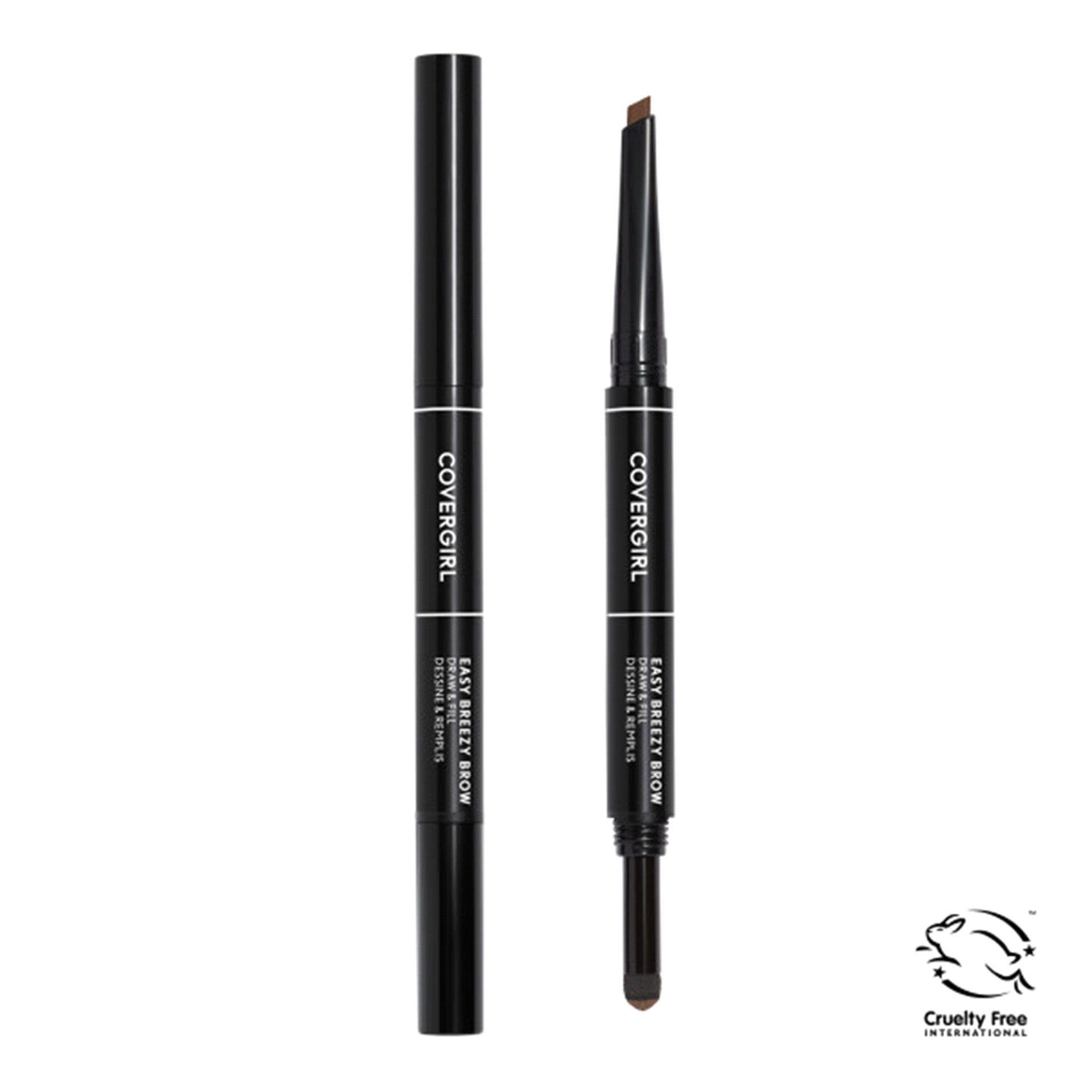 slide 1 of 1, Covergirl Easy Breezy Brow Draw Fill Honey Brown, 0.02 oz