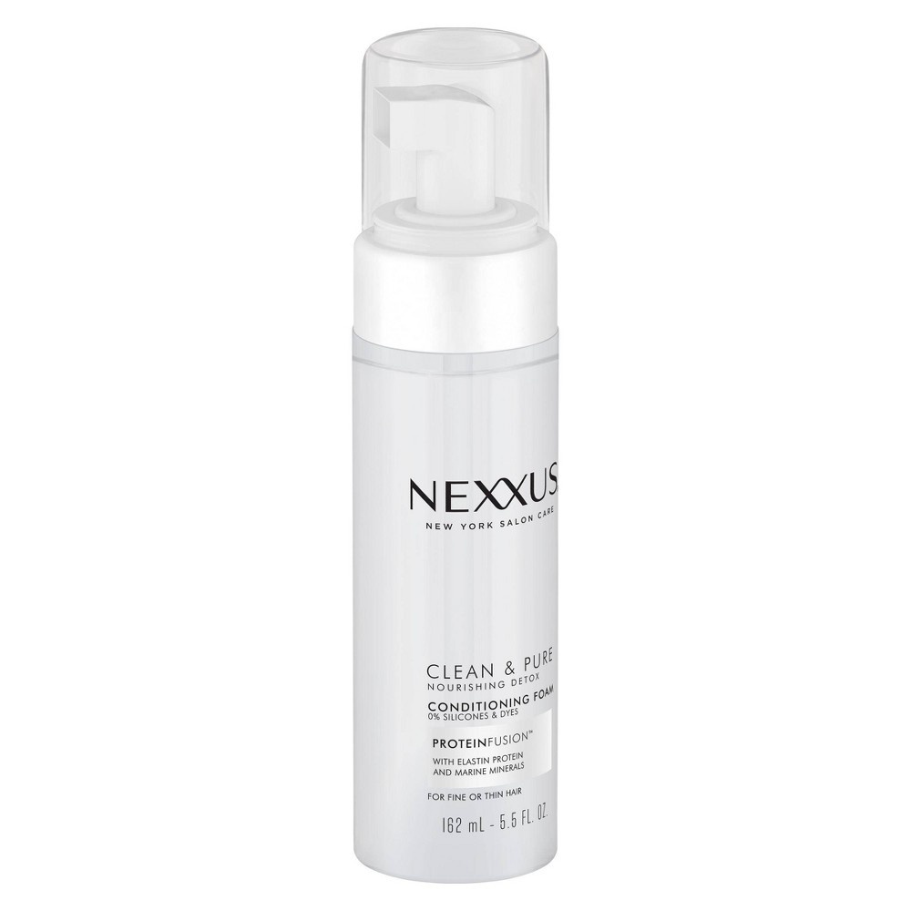 slide 5 of 5, Nexxus Clean & Pure Conditioning Foam, 5.5 fl oz