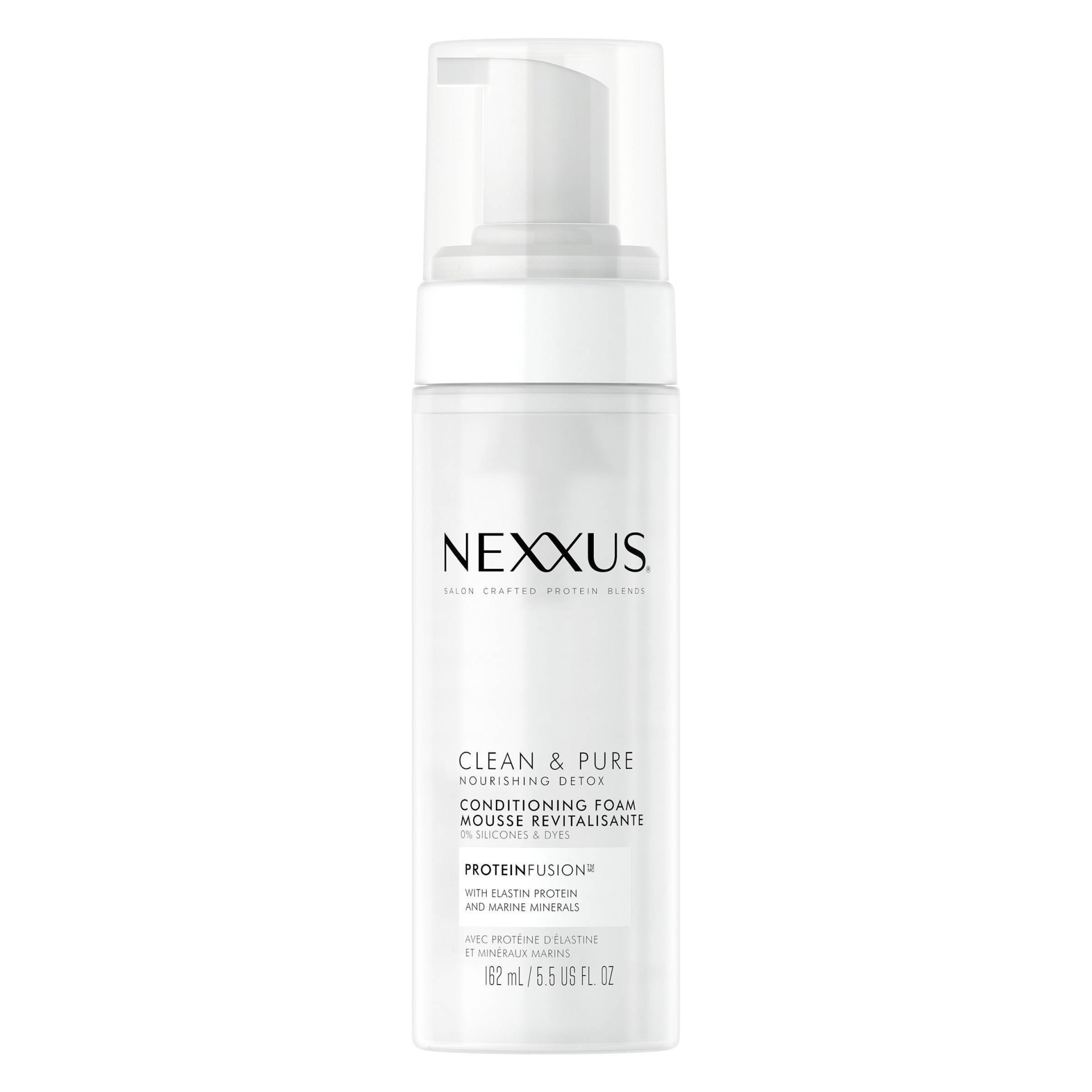 slide 1 of 5, Nexxus Clean & Pure Conditioning Foam, 5.5 fl oz