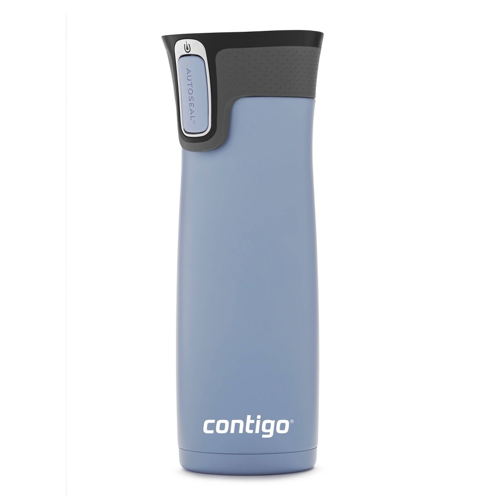 slide 2 of 4, Contigo Stainless Steel AUTOSEAL West Loop Vacuum-Insulated Travel Mug Gray, 20 oz