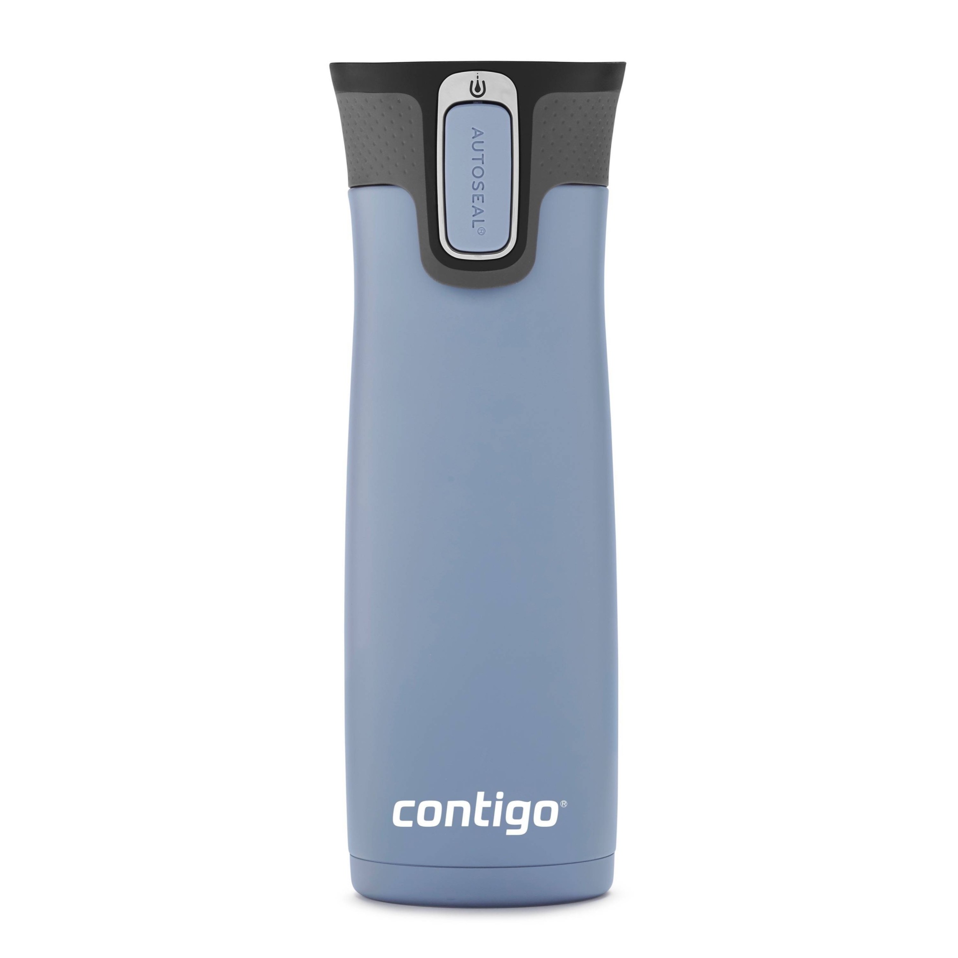 slide 1 of 4, Contigo Stainless Steel AUTOSEAL West Loop Vacuum-Insulated Travel Mug Gray, 20 oz