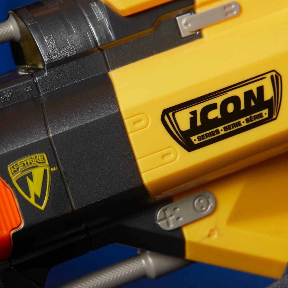 slide 3 of 7, Nerf ICON Series Stampede ECS Blaster, 1 ct