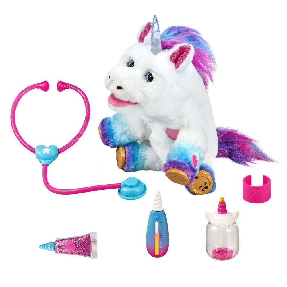 slide 9 of 17, Little Live Rainglow Unicorn Vet Set, 1 ct