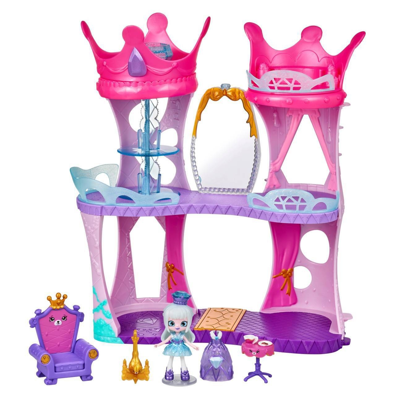 slide 1 of 1, Happy Baby Places Shopkins Royal Trends Castle, 1 ct