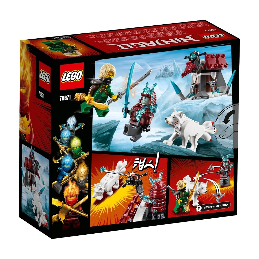 slide 4 of 7, LEGO Ninjago Lloyd's Journey 70671 Toy Fortress Building Set with Lloyd Minifigure, 81 ct