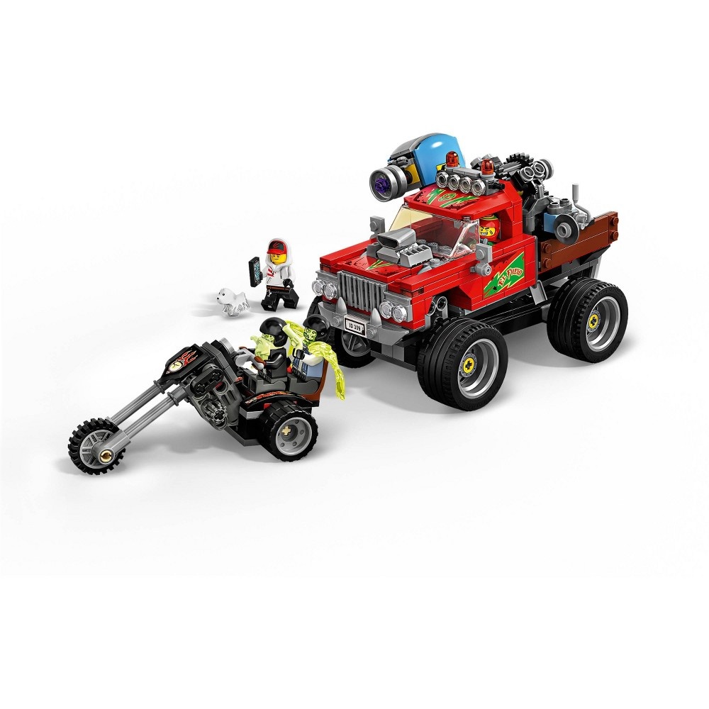 slide 2 of 7, LEGO Hidden Side El Fuego's Stunt Truck 70421 Augmented Reality Building Set, 428 ct