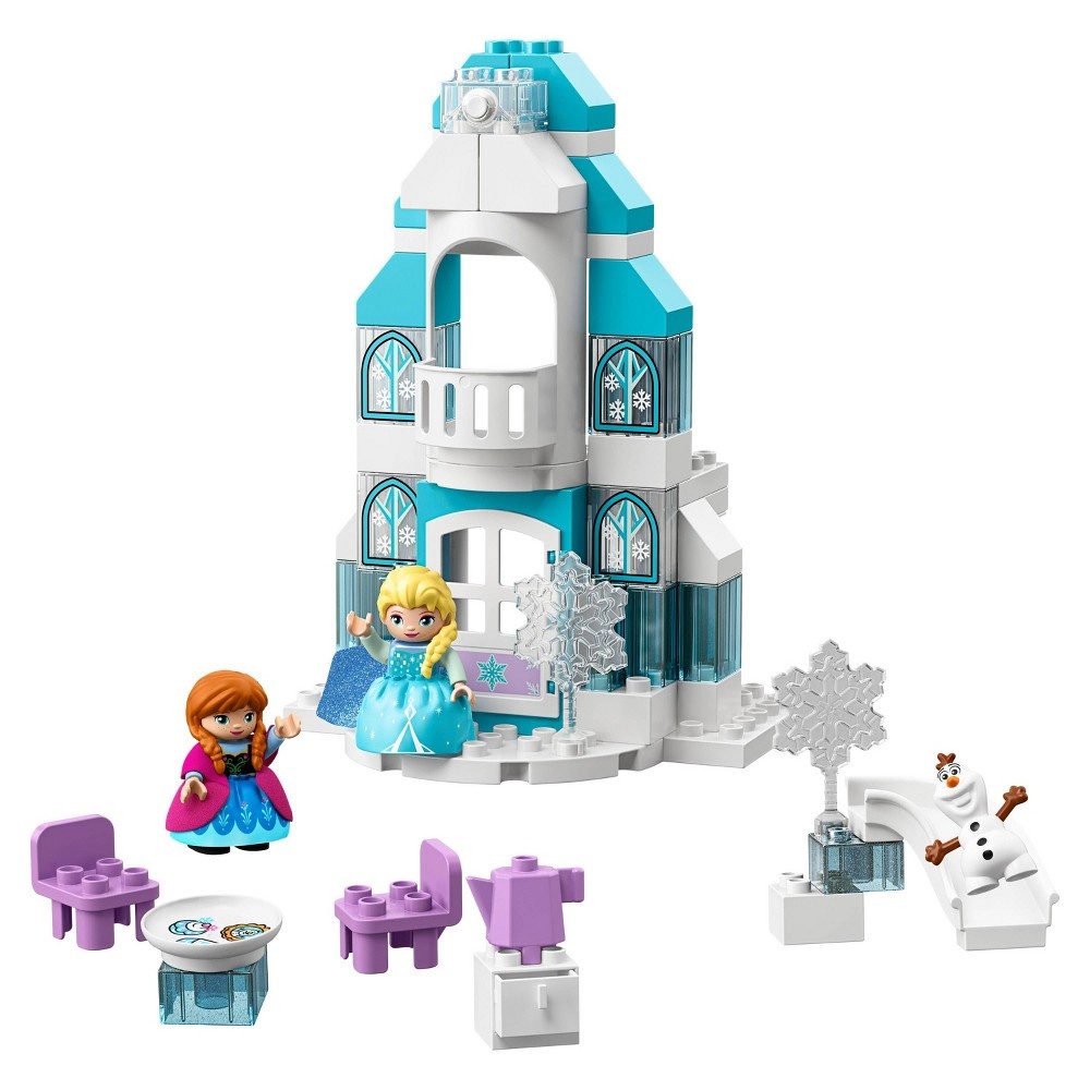 slide 2 of 7, LEGO DUPLO Princess Frozen Ice Castle Toy Castle Building Set with Frozen Characters 10899, 1 ct