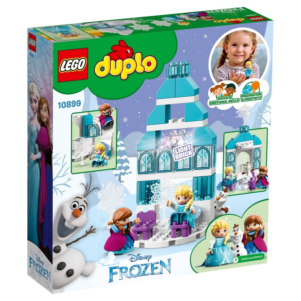 slide 5 of 7, LEGO DUPLO Princess Frozen Ice Castle Toy Castle Building Set with Frozen Characters 10899, 1 ct