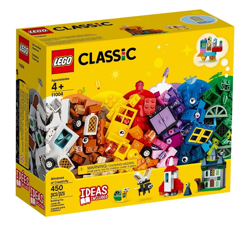 slide 7 of 7, LEGO Classic Windows of Creativity 11004 Building Kit with Toy Doors for Creative Play, 1 ct