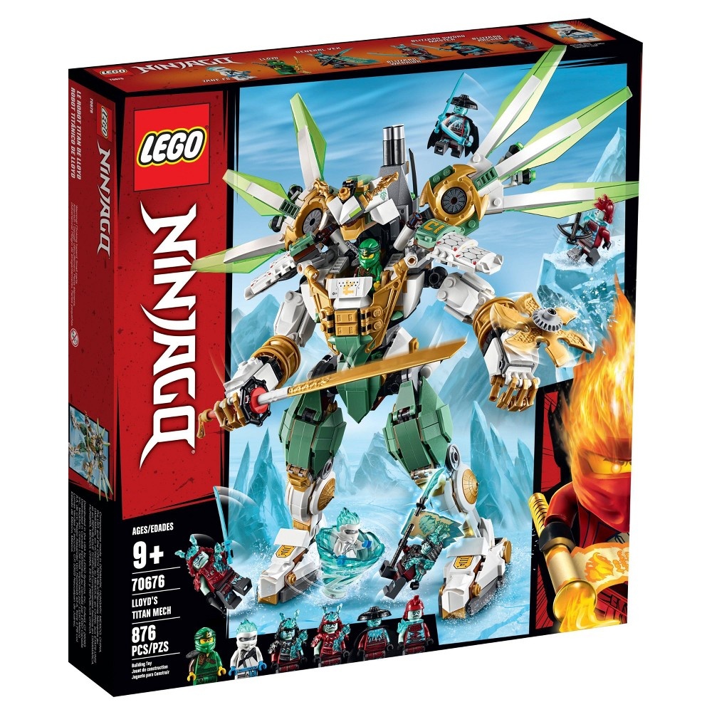 slide 4 of 7, LEGO Ninjago Lloyd's Titan Mech 70676 Ninja Toy Building Kit, 1 ct