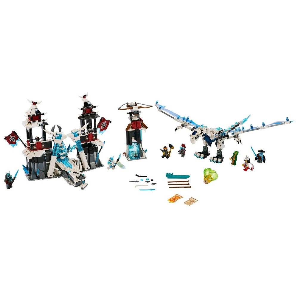slide 6 of 7, LEGO Ninjago Castle of the Forsaken Emperor 70678 Toy Castle Ninja Minifigures Building Set, 1218 ct
