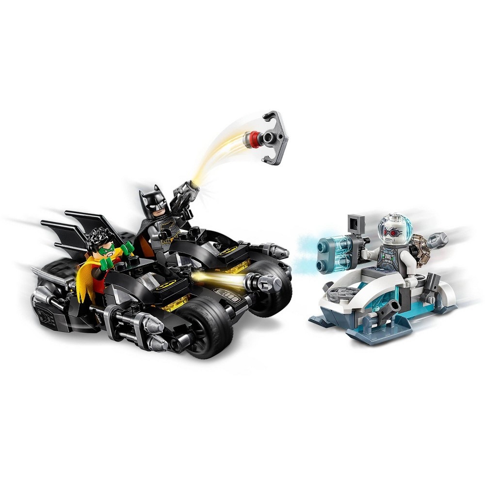 slide 5 of 7, LEGO DC Comics Super Heroes Batman Mr. Freeze Batcycle Battle 76118 Toy Motorcycle Building Set, 200 ct